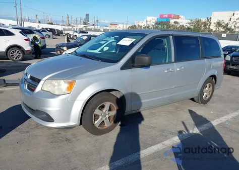 2012 Dodge Grand Caravan Sxt из США, поврежденный, VIN 2C4RDGCG3CR378921